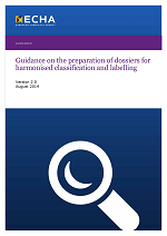 Guidance on the preparation of dossiers for harmonised classification and labelling