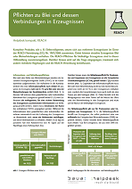 Helpdesk kompakt: REACH: Pflichten zu Blei und dessen Verbindungen in Erzeugnissen