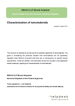 Characterisation of nanomaterials