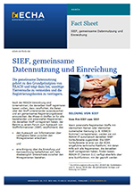 SIEF, gemeinsame Datennutzung und Einreichung SIEF, gemeinsame Datennutzung und Einreichung