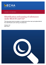 Guidance in a nutshell: Identification and naming of substances under REACH and CLP