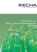 Leitlinien zu Abfall und zurückgewonnenen Stoffen Leitlinien zu Abfall und zurückgewonnenen Stoffen