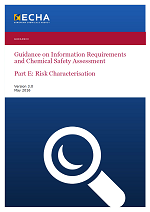 Guidance on information requirements and chemical safety assessment Part E: Risk Characterisation