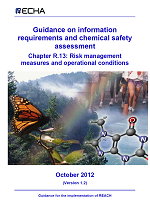 Guidance on Information Requirements and Chemical Safety Assessment Chapter R.13: Risk management measures and operational conditions