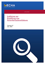 Leitlinien zur Erstellung von Sicherheitsdatenblättern Leitlinien zur Erstellung von Sicherheitsdatenblättern