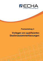 Vorlegen von qualifizierten Studienzusammenfassungen Vorlegen von qualifizierten Studienzusammenfassungen