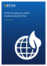SVHC Roadmap 2020 implementation plan