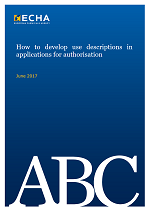How to develop use descriptions in applications for authorisation