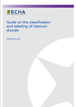 Guide on the classification and labelling of titanium dioxide Guide on the classification and labelling of titanium dioxide